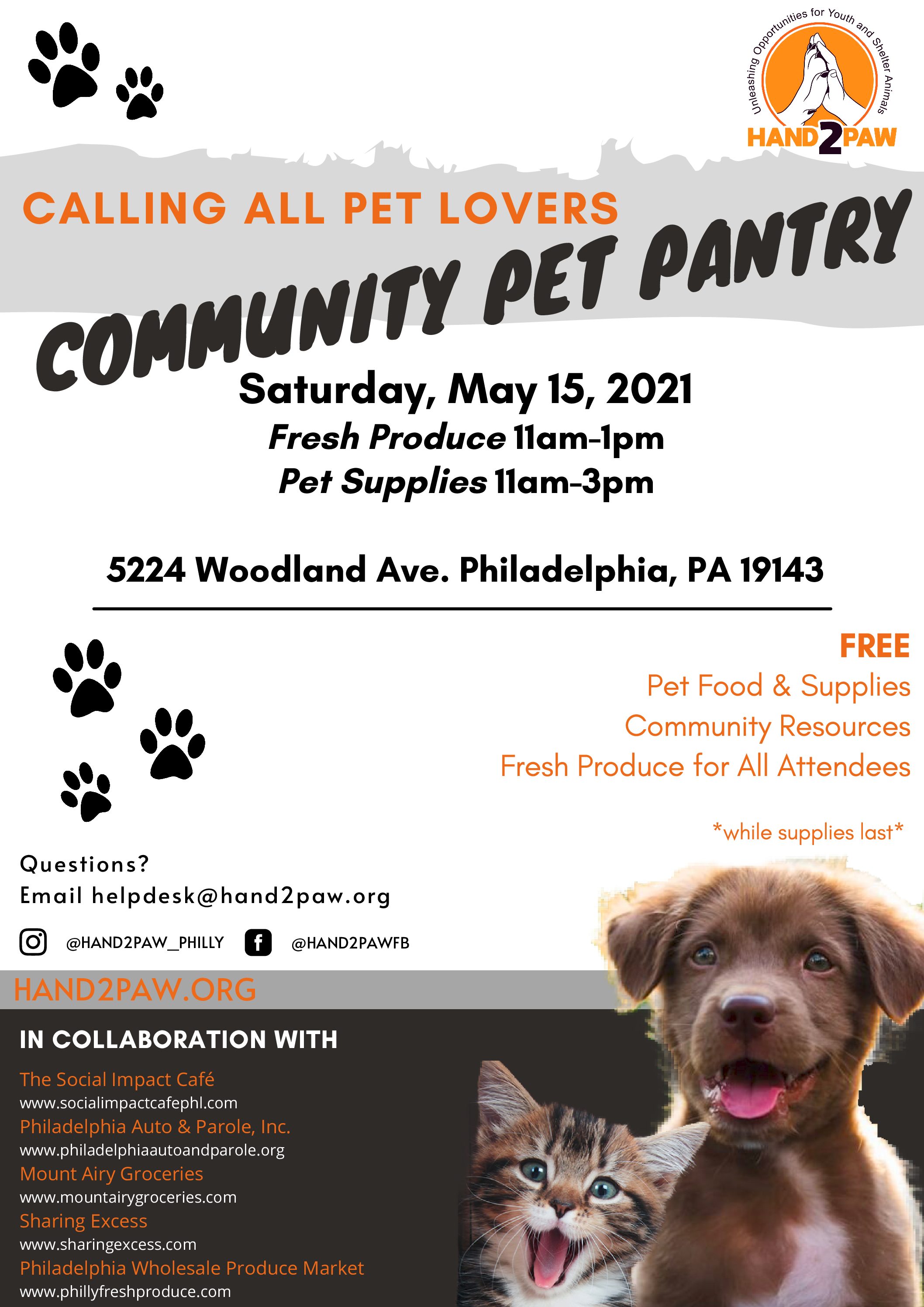 H2P Community Pet Pantry